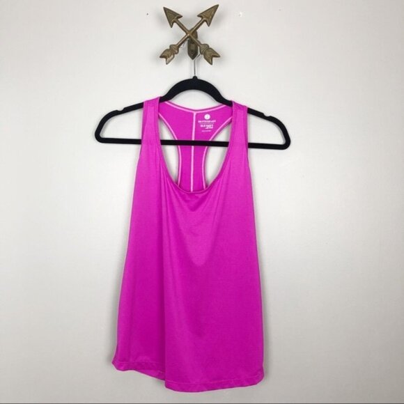 Old Navy Womens magenta athletic‎ racer back Sz Small - Picture 1 of 5